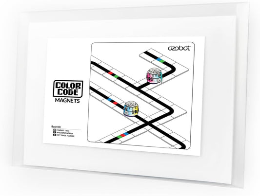 Color Code Magnets Base Kit: Interactive Coding Learning Tool for Kids Ages 5+, Enhances Logic & Problem-Solving Skills, Classroom Education, 36 Tiles, Evo Required Not Included