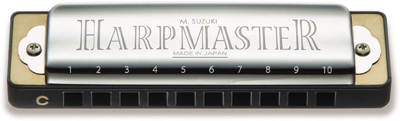 Suzuki Harmonica, Silver (MR-200 LF)