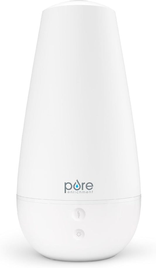 Pure Enrichment PureSpa XL 3-in-1 Cool Mist Humidifier, Essential Oil Diffuser & Mood Light - 2L Tank Provides Powerful Mist Coverage up to 350 sq ft in Bedroom, Office & Large Rooms