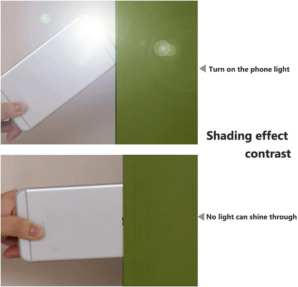 NICETOWN 100% Blackout Curtain Panels, Thermal Insulated Black Liner Curtains for Nursery Room, Noise Reducing and Cold Blocking Drapes for Windows (2 PCs, Olive Green, 52-inch Wide by 63-inch Long)