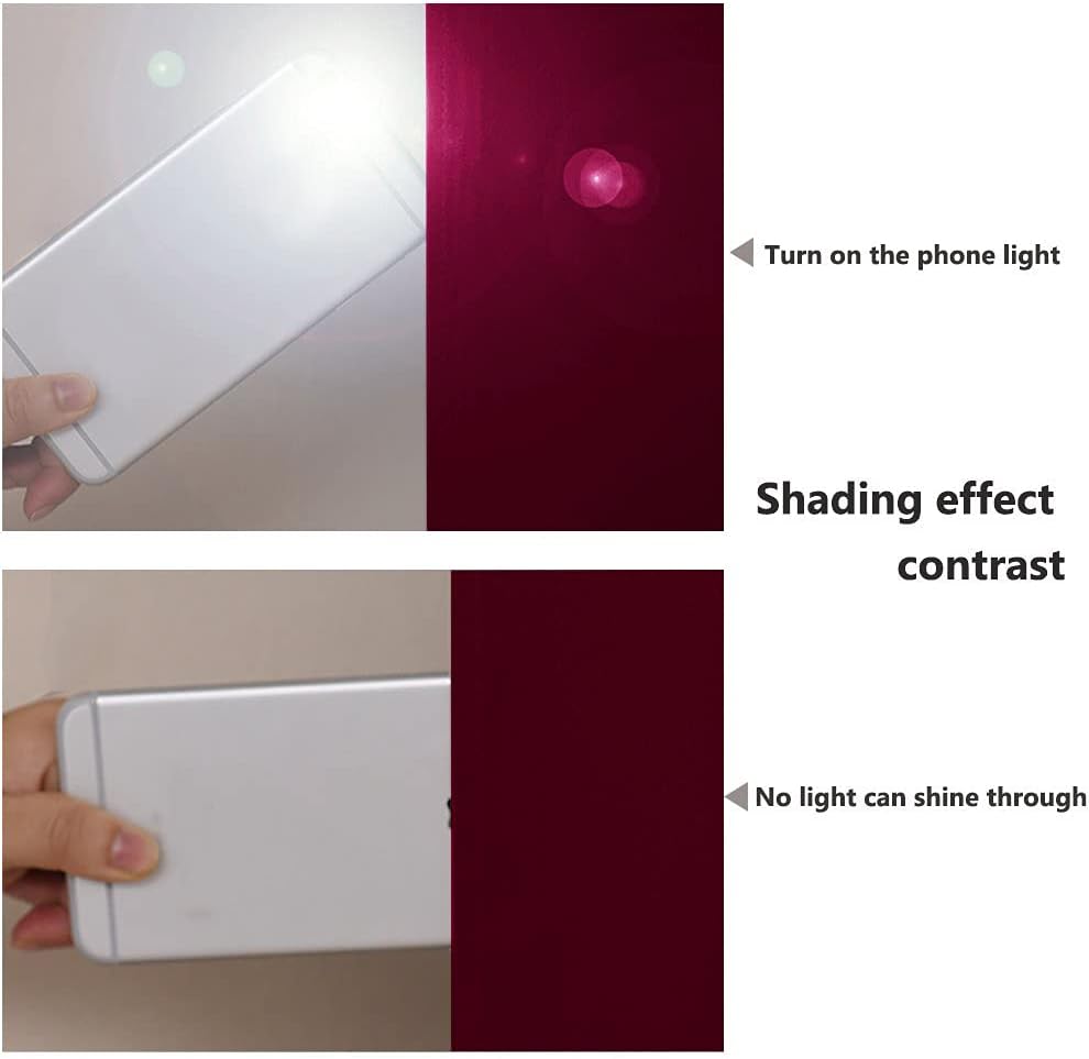 NICETOWN 100% Blackout Short Curtains with Black Liners, 2 Panels, 37" W by 60" L, Wine Red, Solid Thermal Insulated Full Blackout 2-Layer Lined Drapes, Energy Efficiency Window Draperies for Bedroom