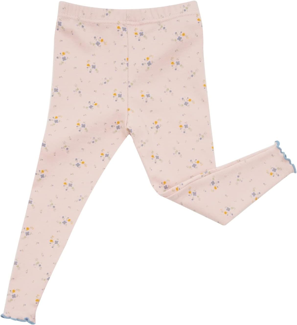 AVAUMA Baby Boy Girl Pajama Set 6M-7T Kids Cute Toddler Snug fit Flower Pattern Design Pjs Cotton Sleepwear Ruffled Shirring