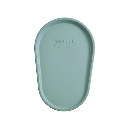 Squishy Changing Mat - Baby Changing Diaper Pad, Wipeable Easy-to-Clean Nappy Station, Warm-to-Touch Surface, Non-Slip Base, No Covers Needed - Eucalyptus