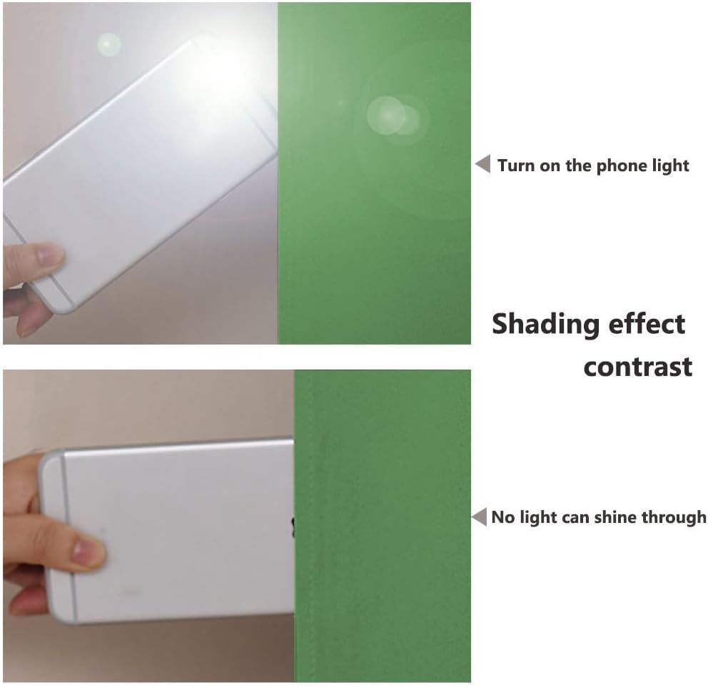 NICETOWN 100% Blackout Curtains for Windows, Pack of 2, 52" W x 108" L, Forest Green, Super Heavy-Duty Black Lined Total Darkness Drapes for Bedroom, Privacy Assured Window Treatment for Patio