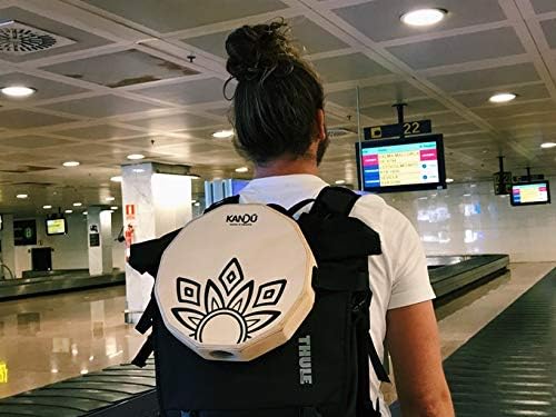 KTÄK -The First Handcrafted, Hand Drum Percussion, Two-Sound Cajón Body Snare, Portable Cajon by Kandu (orange)