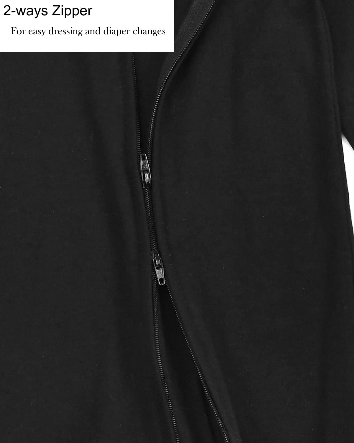 Aablexema Baby Footie Pajamas with Mittens - 3Pcs Infant Footed Sleeper Cotton Sleepwear Outfits