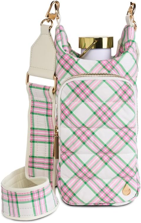 WanderFull® Original HydroBag® Collection, Water Bottle Holder w/Strap & Phone Pocket, Hands-Free Crossbody Water Bottle Bag