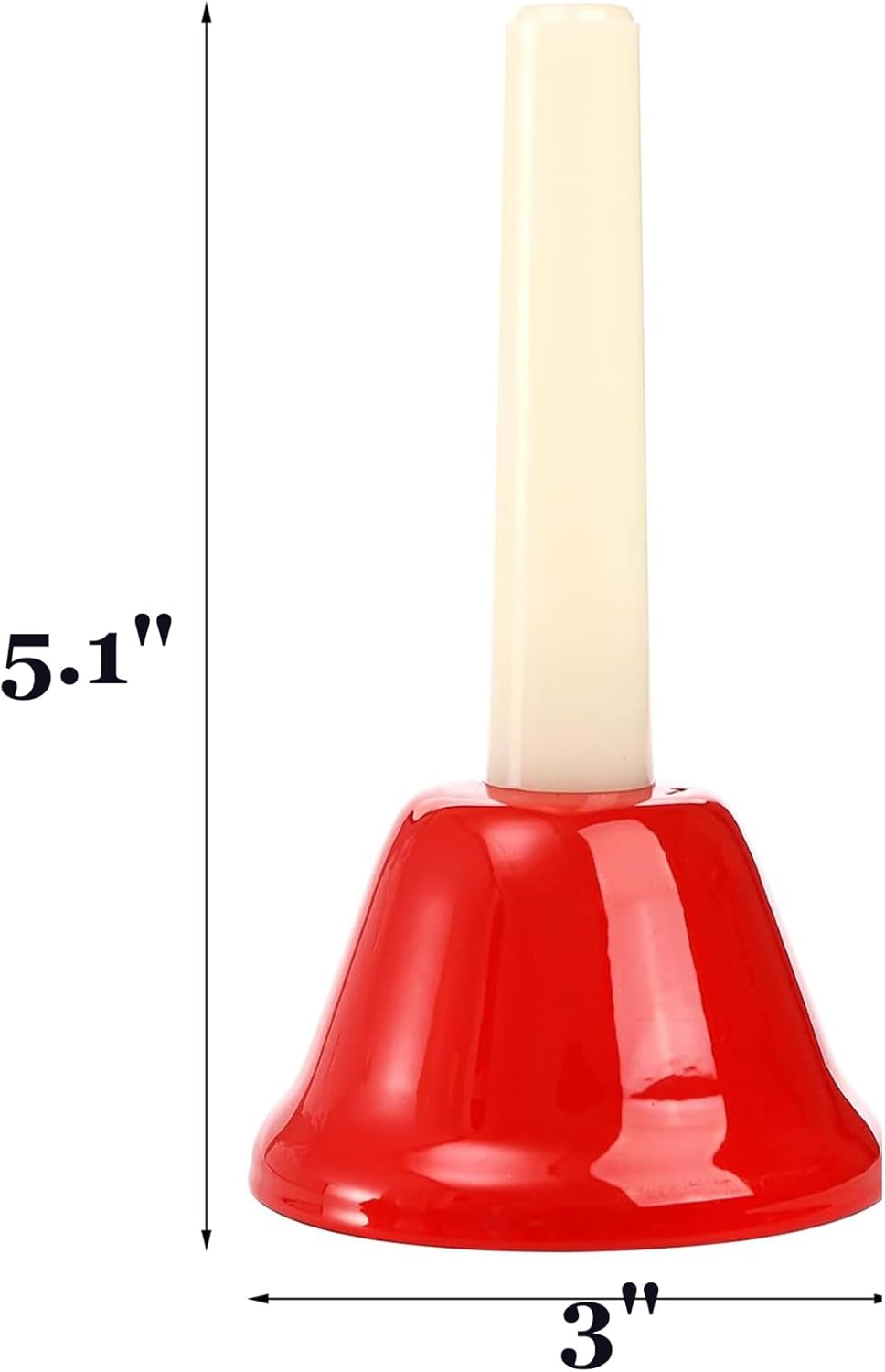 Tosnail 8 Note Metal Hand Bells Colorful Musical Percussion Musical Toy Instruments for Kids, Children