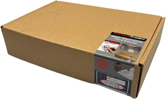 Make: Electronics 3rd Ed Kit 1 Economy - Beginner, Intermediate, & Advanced (Teen - Adult) Component Pack for The Experiments in Make: Electronics 3rd Ed by Charles Platt - Covers Sections 1-3