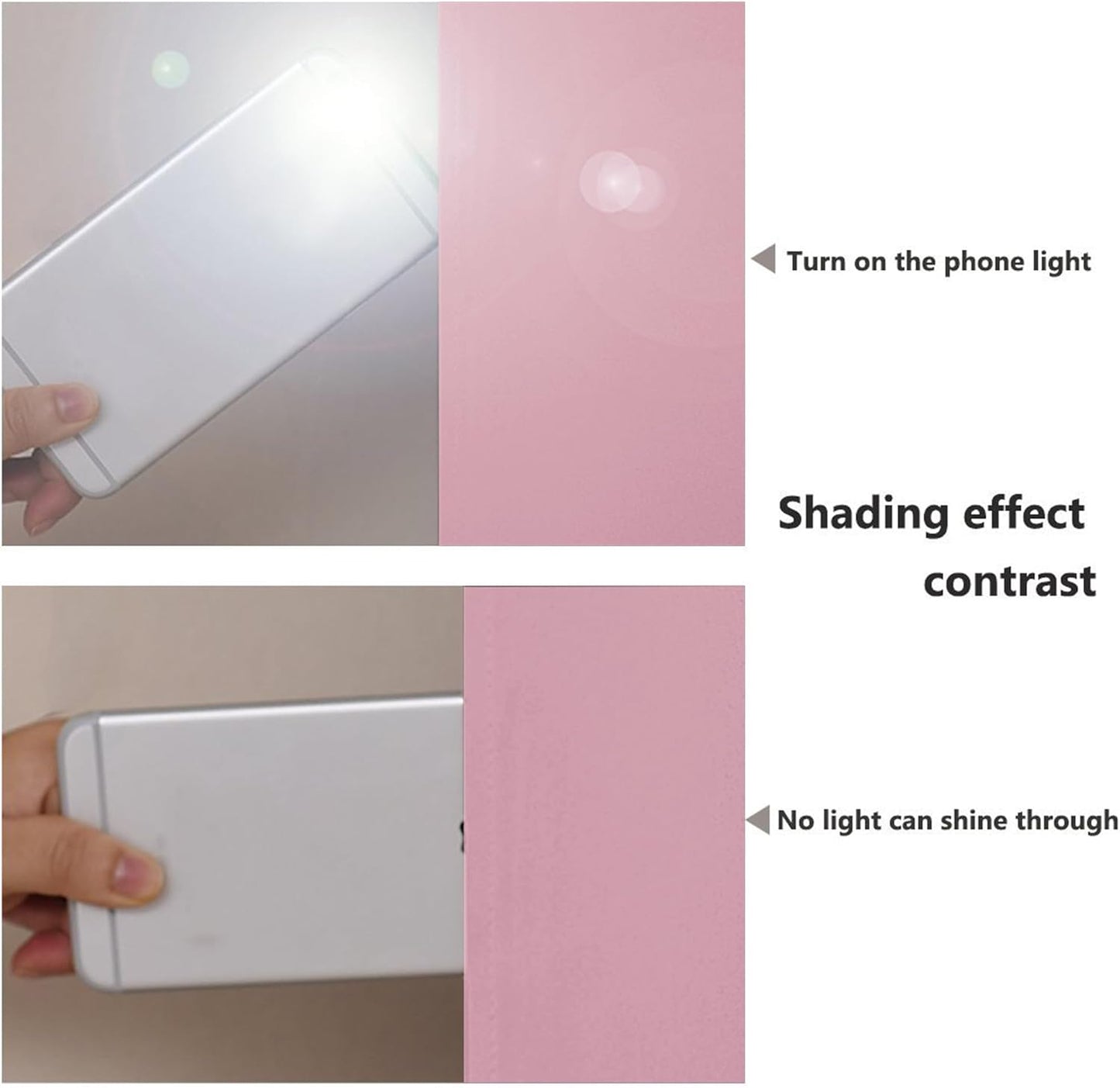 NICETOWN 100% Blackout Blinds, Set of 2, 46 inches x 96 inches, Laundry Room Decor Window Treatment Curtains for Large Patio Sliding Door, Thermal Insulated Crystal Pink Curtains for Bedroom