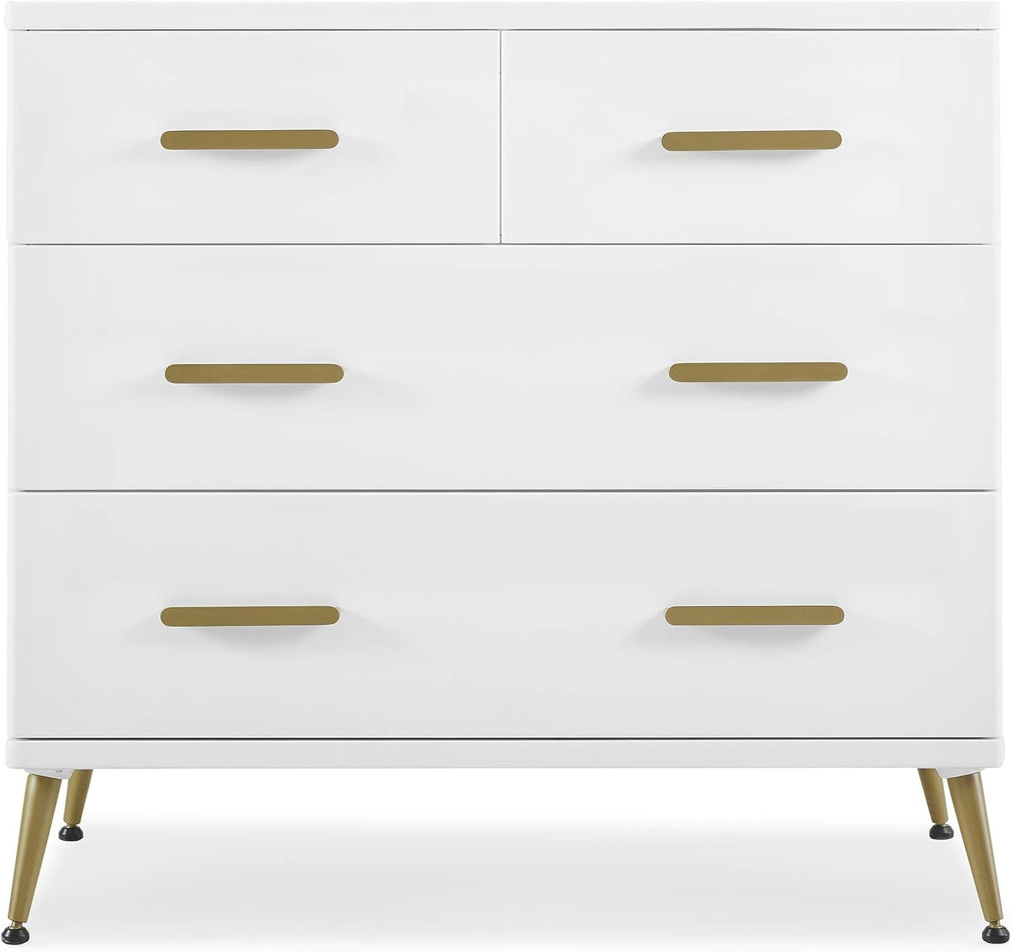 Delta Children Sloane Crib 7-Piece Baby Nursery Furniture Set–Includes: Convertible Crib, Dresser, Changing Top, Crib Mattress, Fitted Sheets, Toddler Guardrail & Changing Pad, White w/Melted Bronze