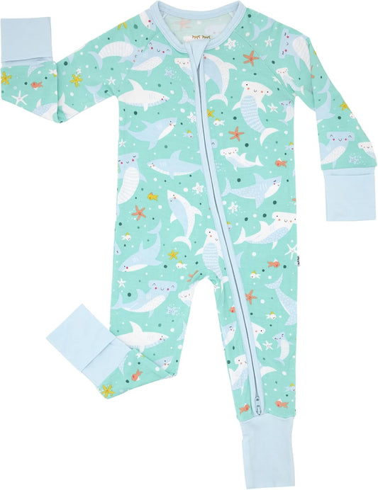 Little Sleepies Pajamas for Baby Boys & Girls, Viscose from Bamboo Baby Pajamas, Preemie & Newborn Sleepers, 2-Way Zipper PJs