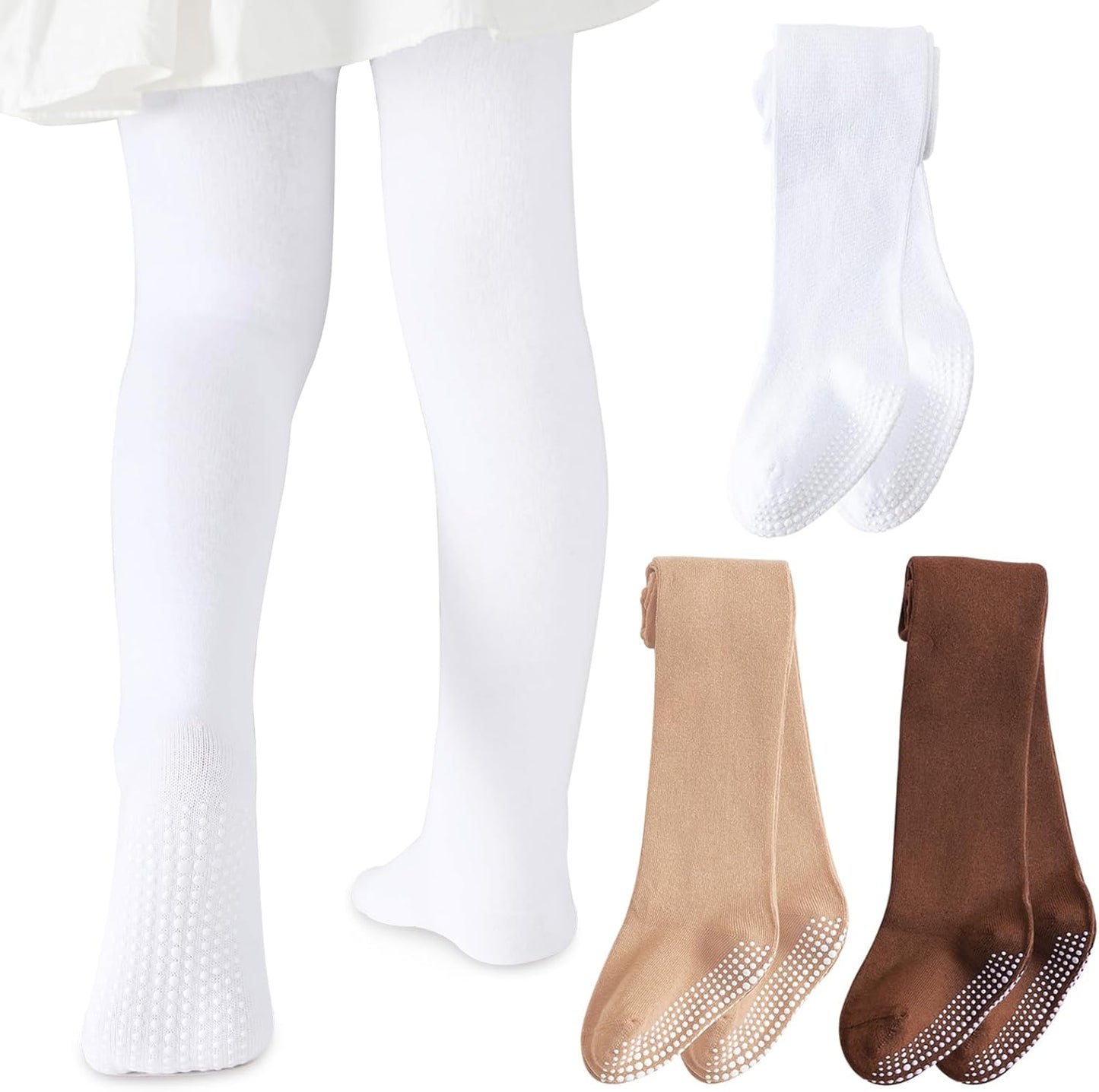 Mini angel Baby Tights Non Slip Baby Girl Tights Seamless Cotton Pantyhose Toddler Stockings Winter Warm Leggings Non-Skid