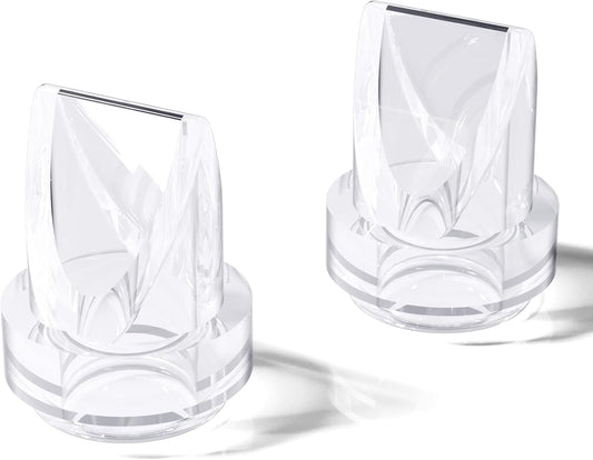 NCVI Duckbill Valves Compatible with NCVI Wearable Breast Pump 8111/S32/8131, Breast Pump Replacement Accessories, 2 Pack Set