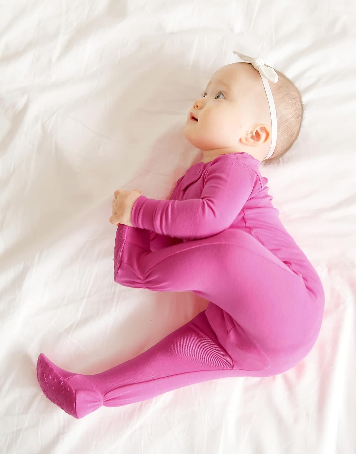 VAENAIT BABY Infant Toddler Boys Girls Footed One-Piece Sleep and Play Premium Modal Pajamas 1-2 Pieces