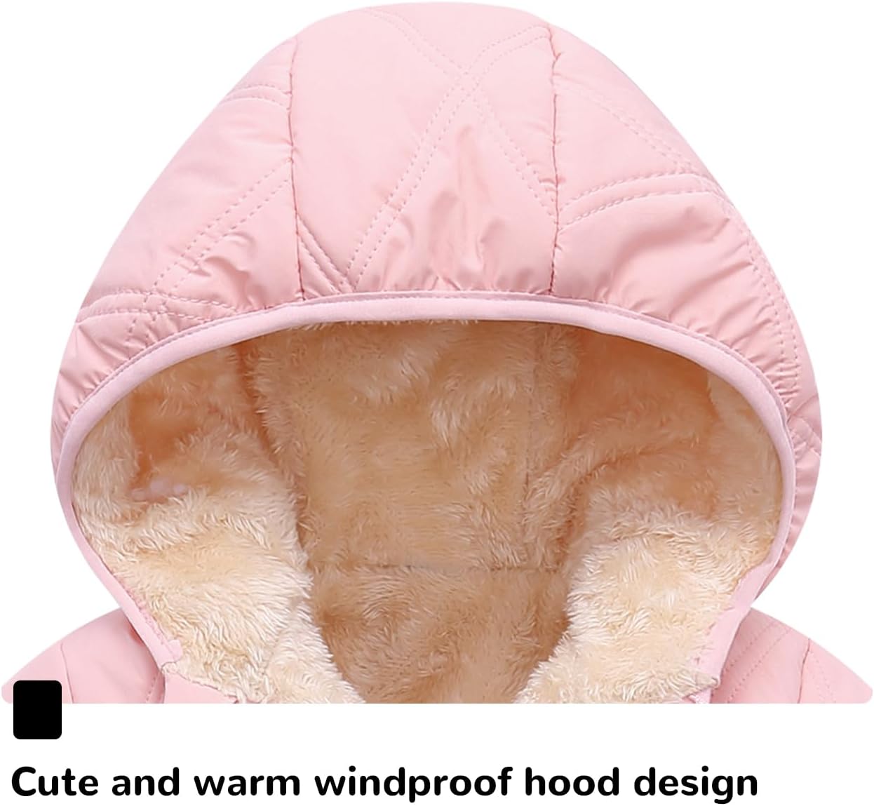 Baby girls winter coats toddler outerwear snow jackets infant boys warm clothes