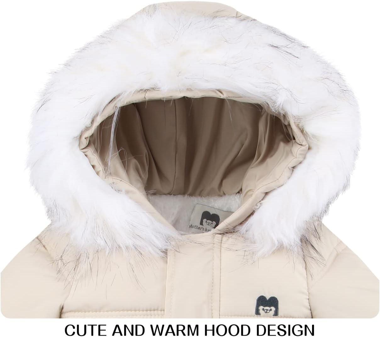 Baby Girl Winter Snowsuit Toddler Jacket Clothes For Boy Infant Jumpsuit Hoodied