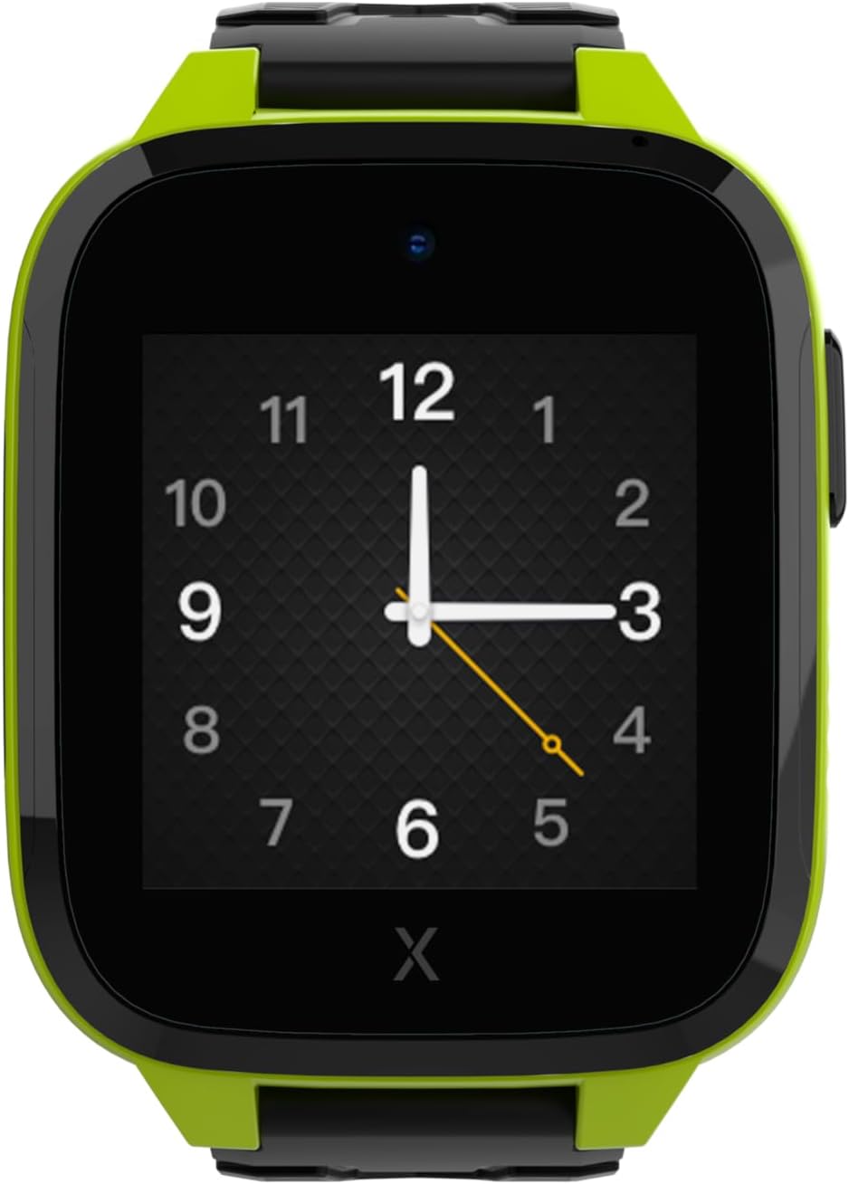 XPLORA XGO 3 - Watch Phone for Children (4G) - Calls, Messages, Kids School Mode, SOS Function, GPS Location, Camera and Pedometer – (Subscription Required) (Green)