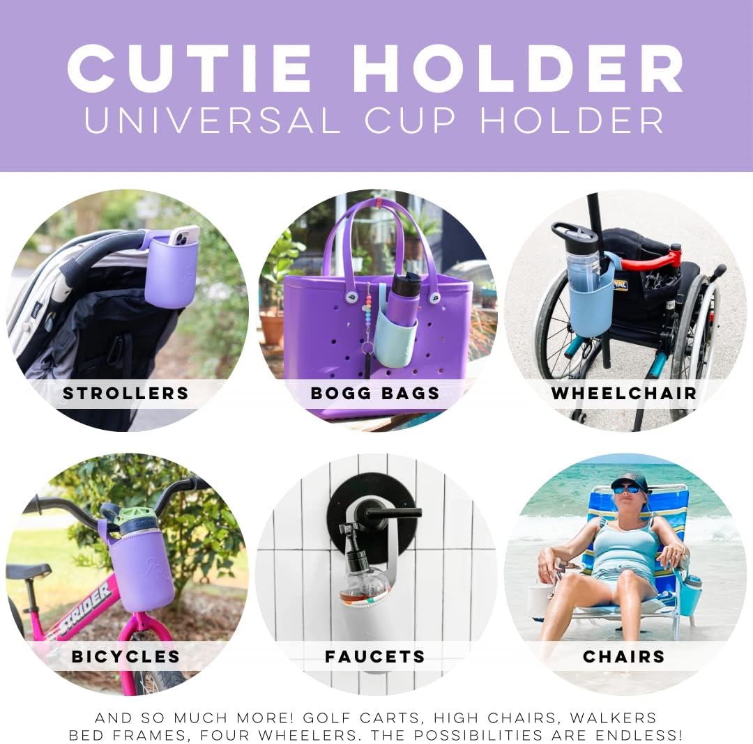 Ryan & Rose Cutie Holder Universal Stroller Cup Holder (Orchid)