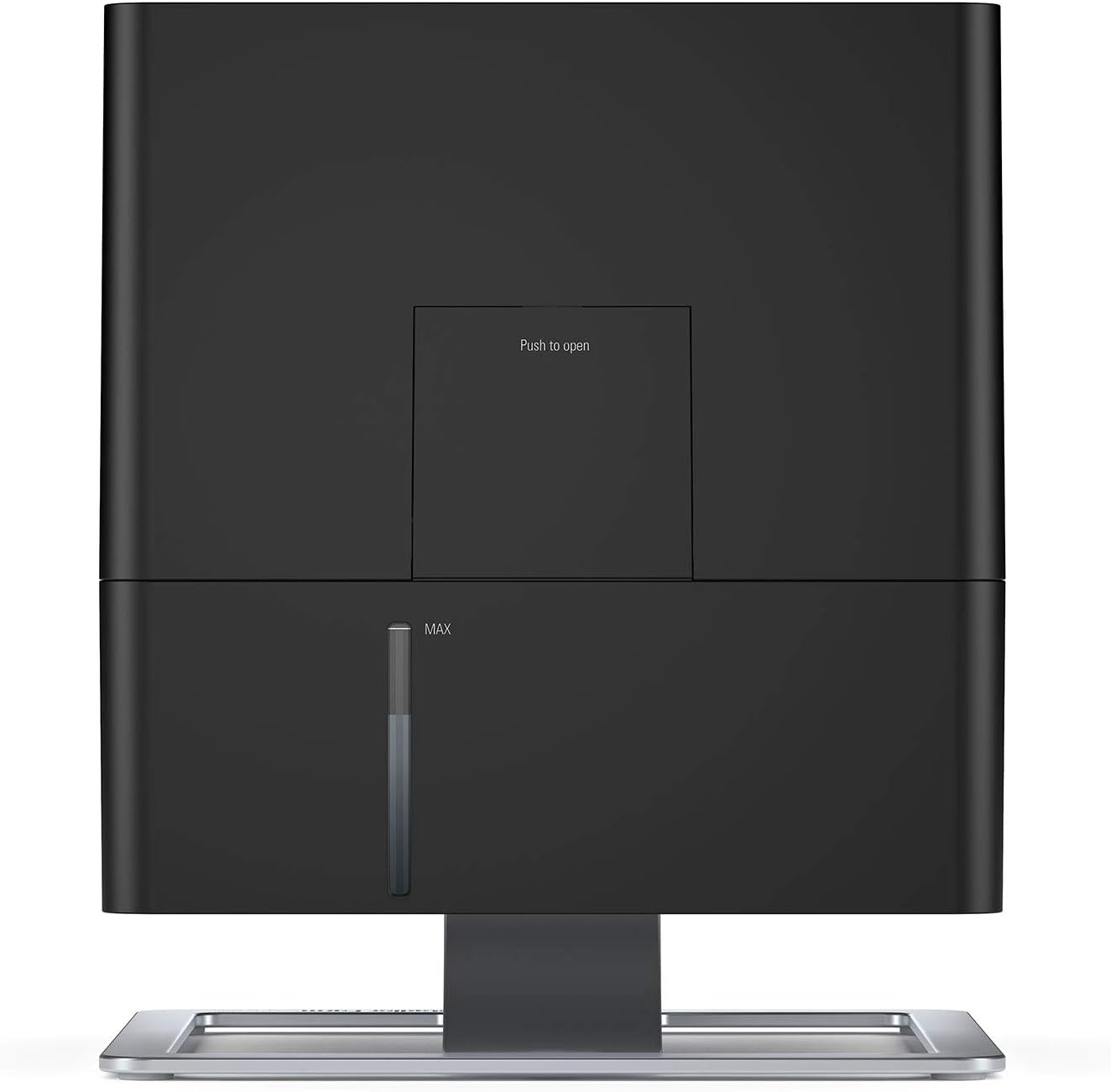 Stadler Form humidifier Oskar, energy-saving humidifier for rooms up to 540 square feet, evaporator with automatic switch-off, dimmable LEDs, very quiet, black