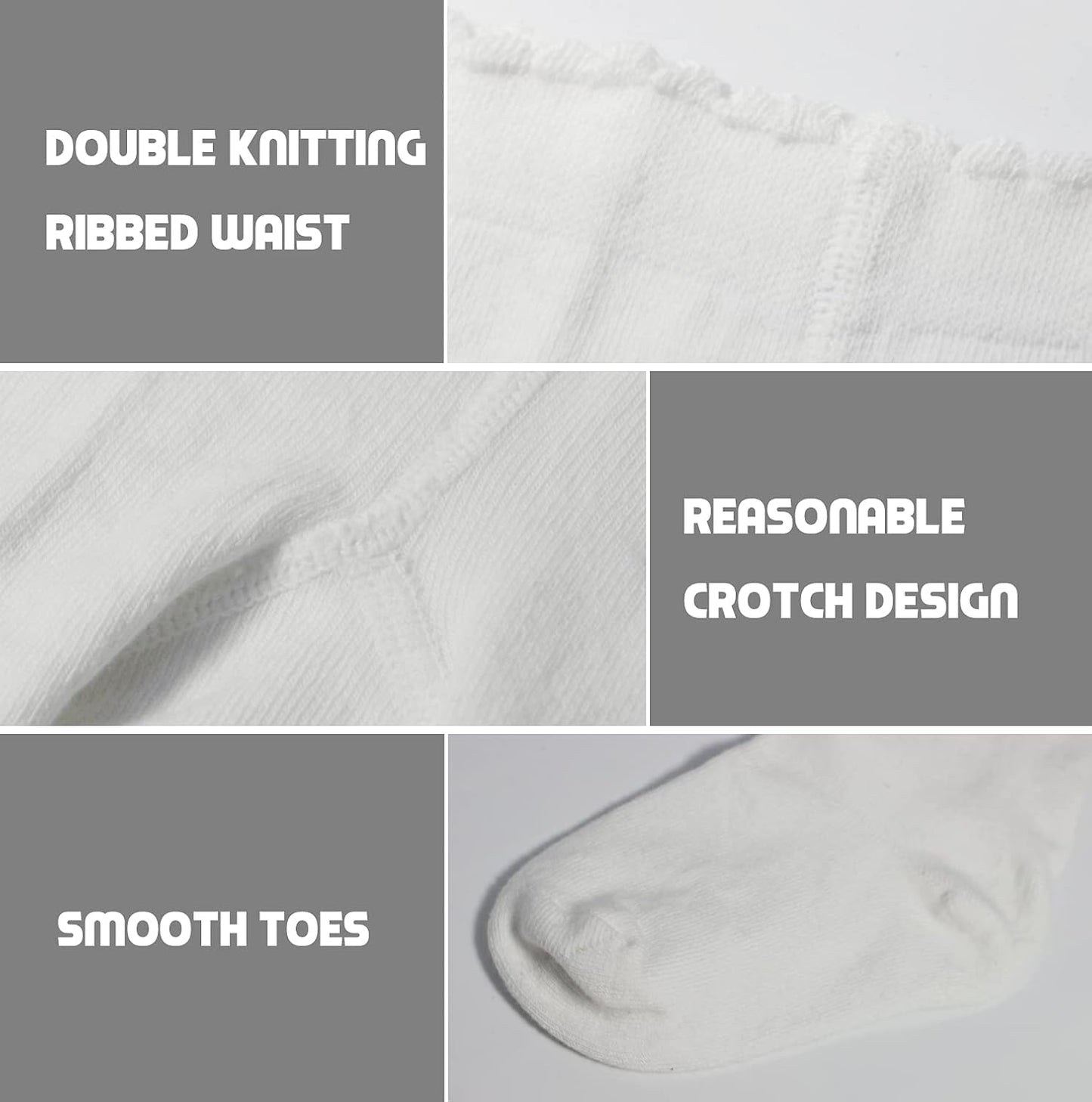 Baby Girls' Seamless Organic Cotton Tights