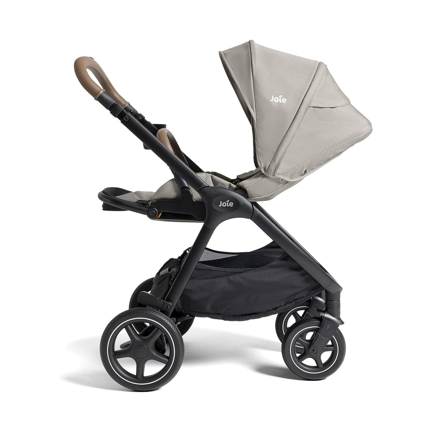 Joie, Kava 3-in-1 Stroller - Versatile, All-Wheel Suspension, Reversible Seat, Travel System Compatible and Detachable Crossbody Bag (Dove)