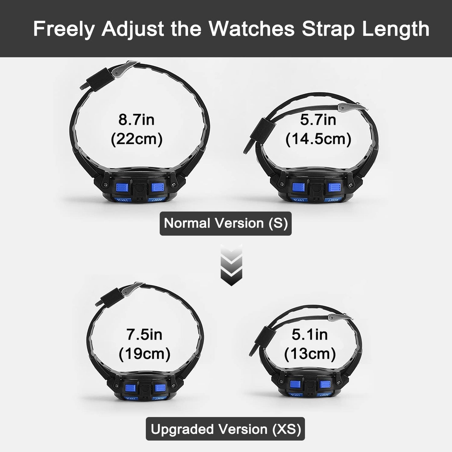 Kids Watch,Boys Watch for 3-15 Year Old Boys,Digital Sport Outdoor Multifunctional Chronograph LED 50 M Waterproof Alarm Calendar Analog Watch for Children with Silicone Band,Kids Gift