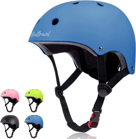 Kids Helmet, Toddler Adjustable Kids Ages 3-8 Years Old Boys Girls Multi-Sports Safety