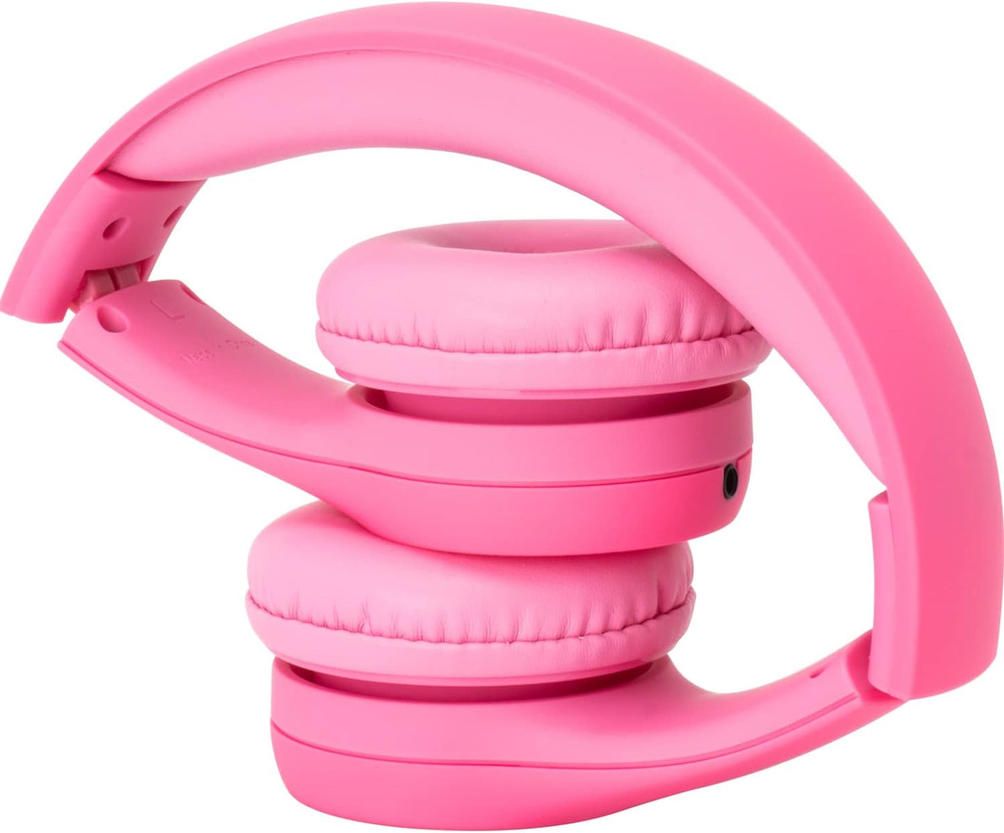 Snug Play+ Kids Headphones – Volume Limited 93dB for Safe Listening – Foldable, Durable Headphones for Toddlers, Boys & Girls – Tangle-Free Cord – Ideal for Travel, School, Tablets - Pink