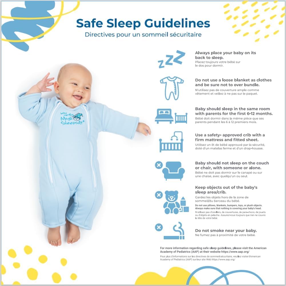 Baby Merlin's Magic Sleepsuit Girls' Habits,Safety