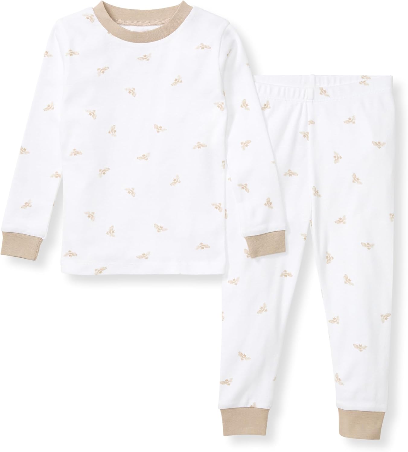 Burt's Bees Baby Boys' 2-Piece Long Sleeve Tee and Pants Organic Cotton Pajama Set