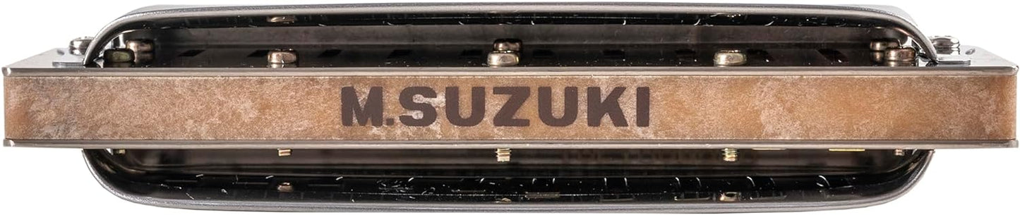 SUZUKI Harmonica, Silver Manji-Db