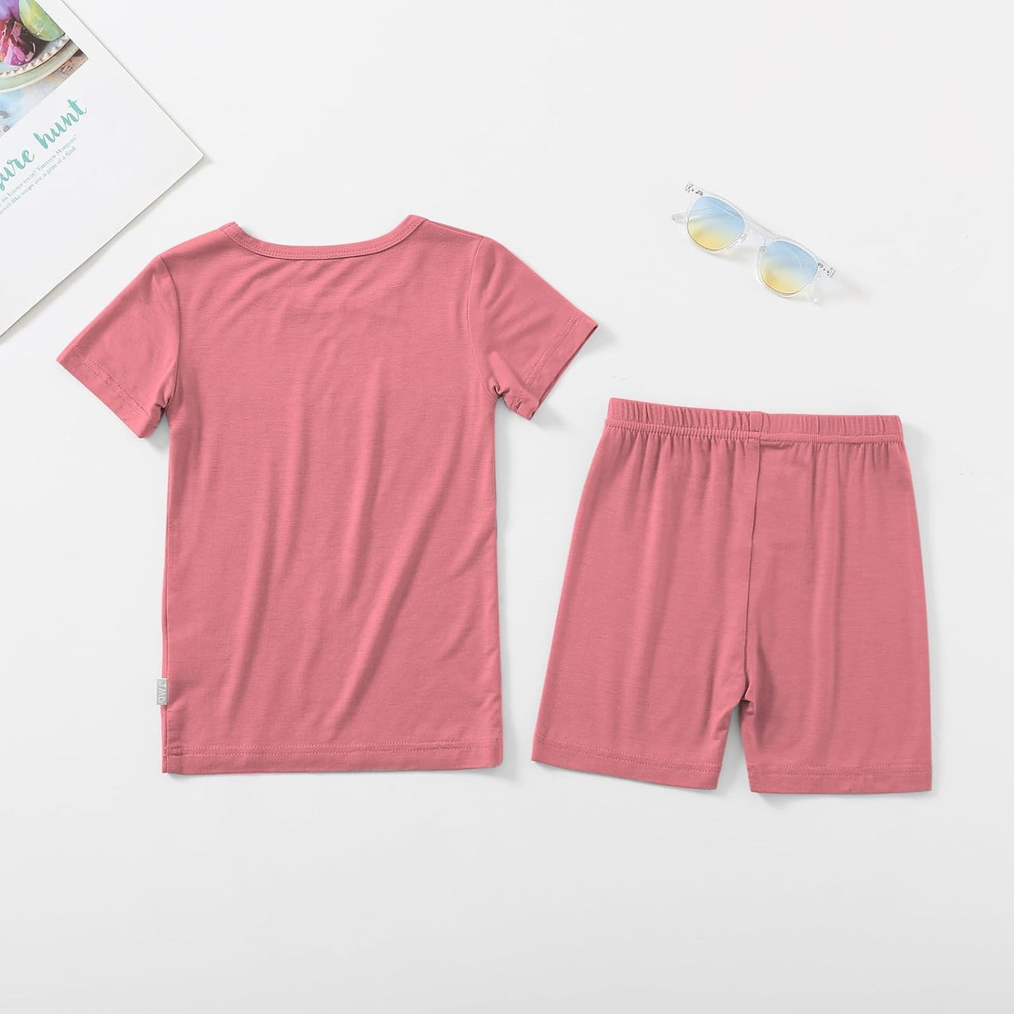 Jimonda Baby Boys Girls Pajama Sets Toddler Sleepwear Cool Jammies 2pcs Viscose from Bamboo PJs 18M-8Y