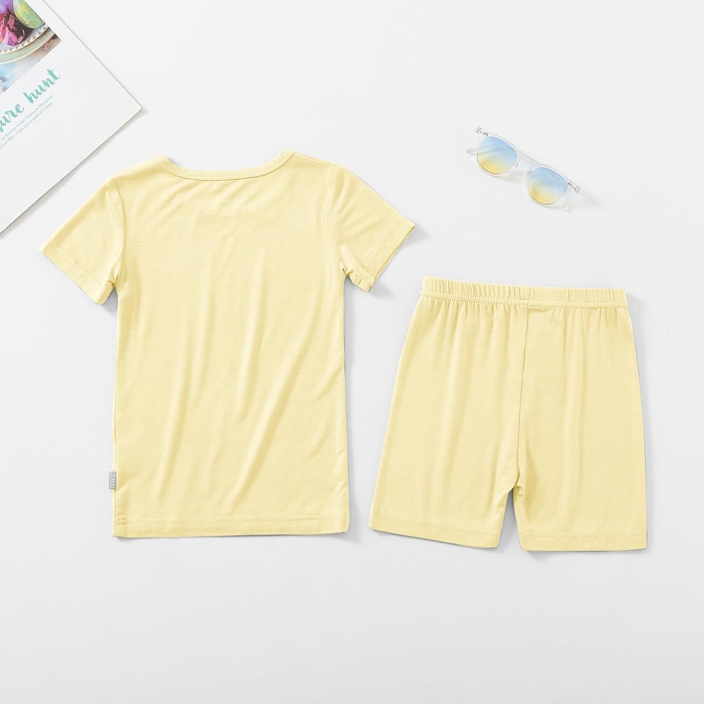 Jimonda Baby Boys Girls Pajama Sets Toddler Sleepwear Cool Jammies 2pcs Viscose from Bamboo PJs 18M-8Y