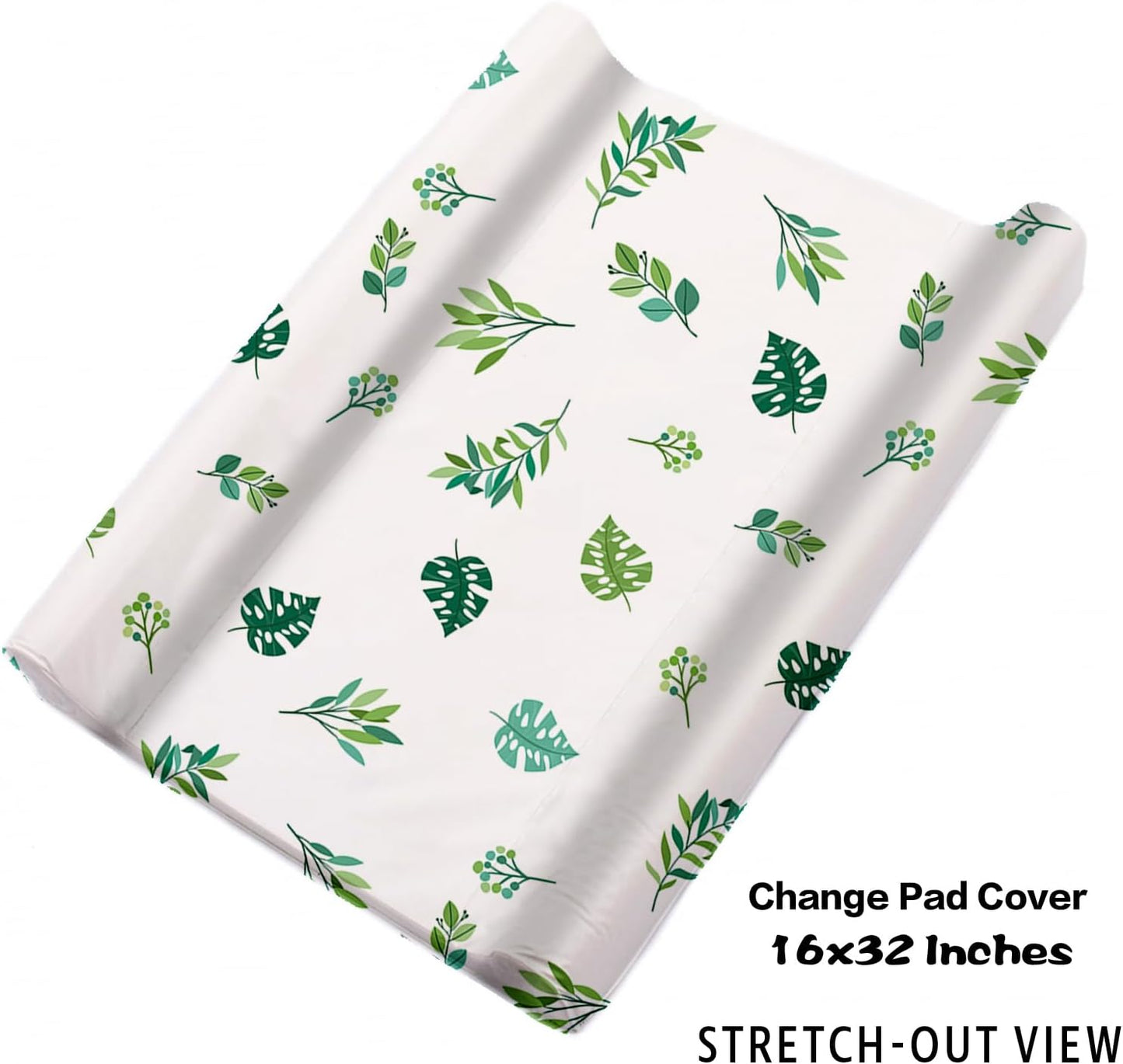 Personalized Baby Crib Bedding Set, Green Elephant Design Custom Name Baby Crib Sets 5-Pcs, Toddler Double Layer Blanket Fitted Sheets Changing Pad Cover Rug Wall Art Set, Charming Nursery Decor