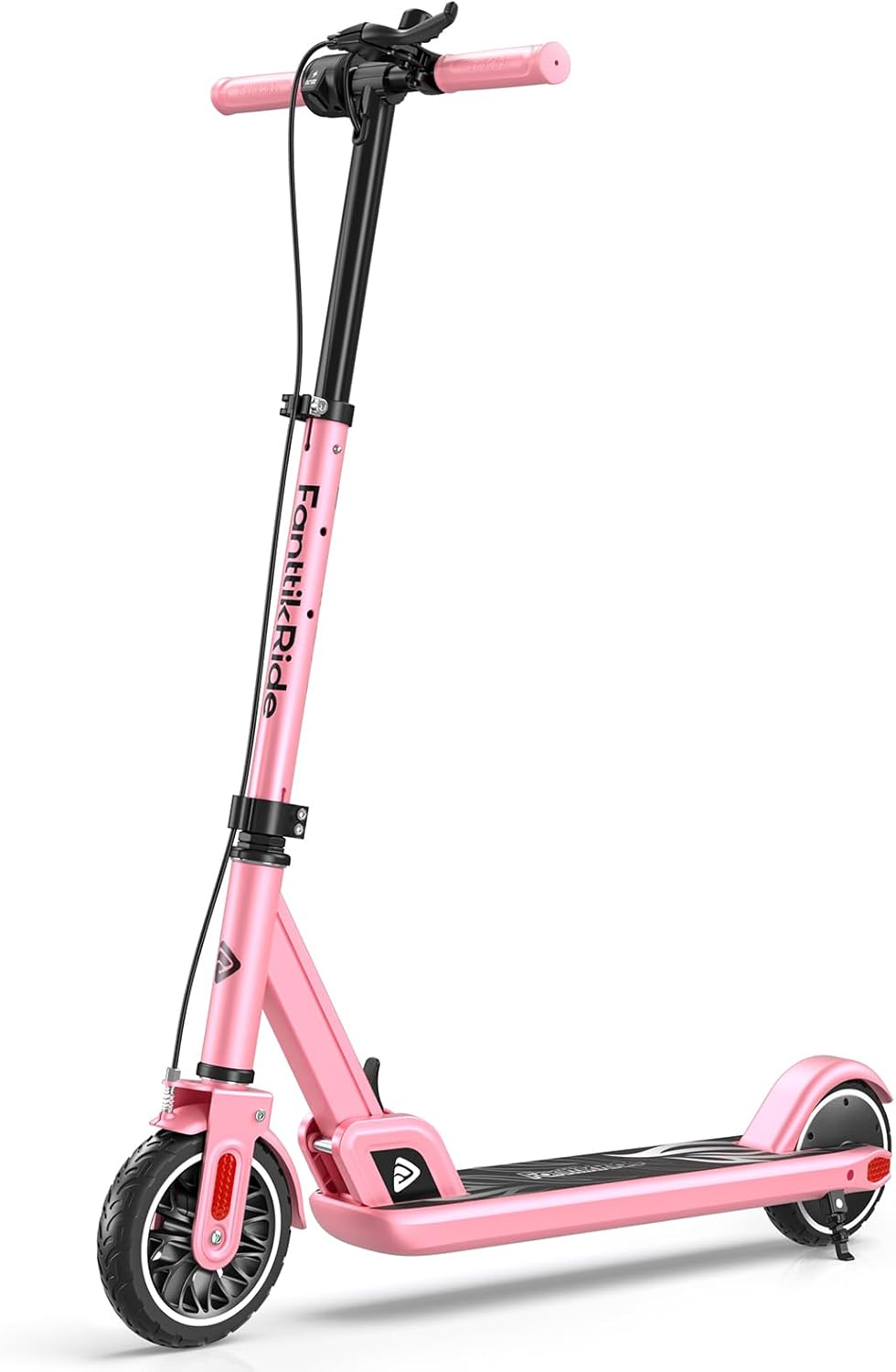 FanttikRide T9 Electric Scooter for Kids 4.3-5.6 ft, 7/10/12 MPH, LED Battery Level, Height Adjustable and Foldable, Electric Scooter for Kids, for Teenager, Up to 40 mins