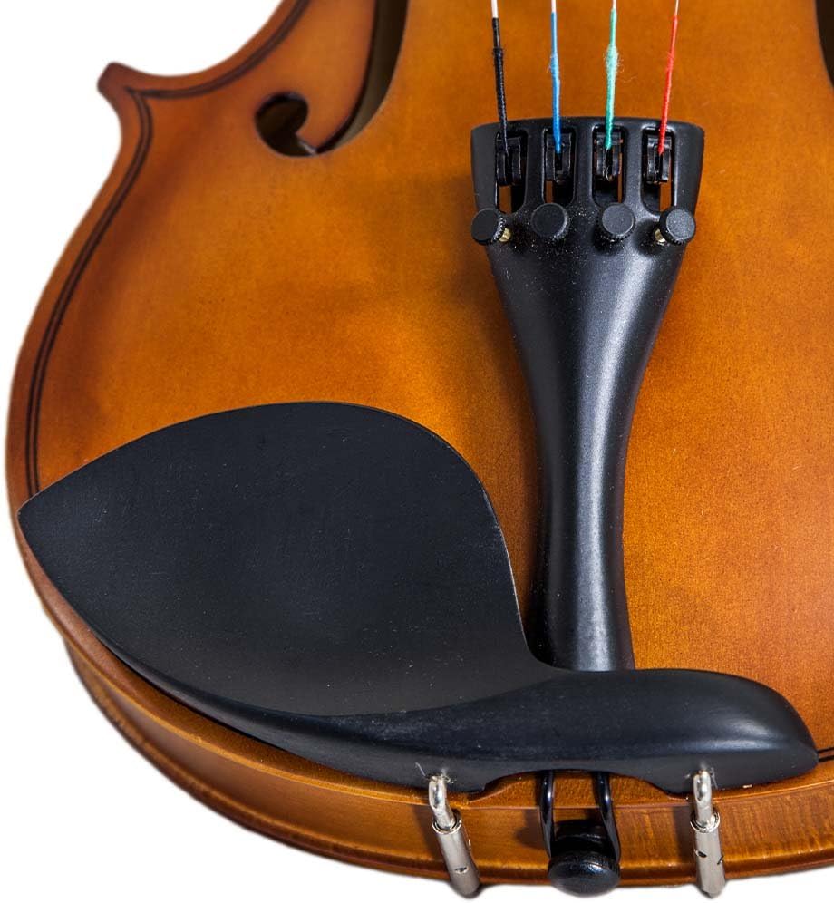 Paititi Artist-100 Student Violin Starter Kit with Brazilwood Bow Lightweight Case, Extra Strings, Rosin and Fingerchart (1/8)