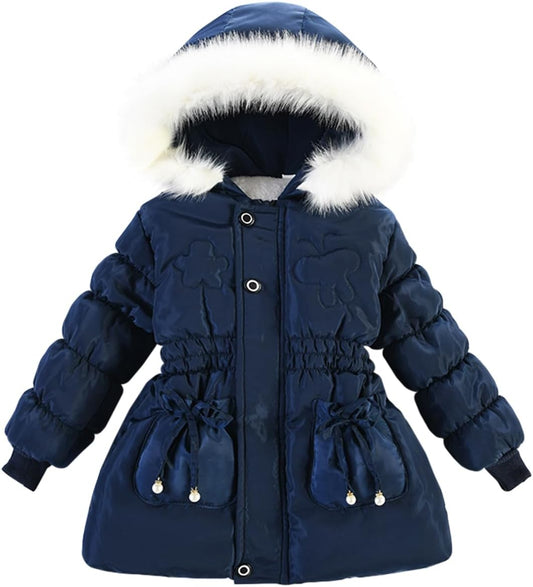 Toddler Fleece Jackets Winter outerwear Coat For Baby Girl Sweater Clothes
