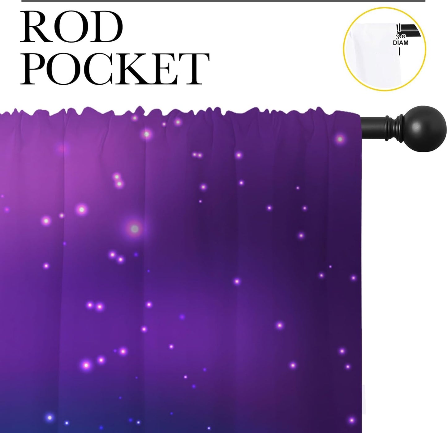 Superhero Rod Pocket Blackout Curtains for Boy Girl Bedroom, Super City Skyline Buildings Night Panorama Home Energy Efficient Light Filtering Window Curtain for Living Room, 63x63 inch