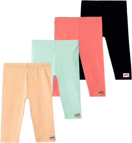 Premium Baby & Toddler Capri Leggings - Soft Cotton Blend, Durable & Perfect for Every Adventure