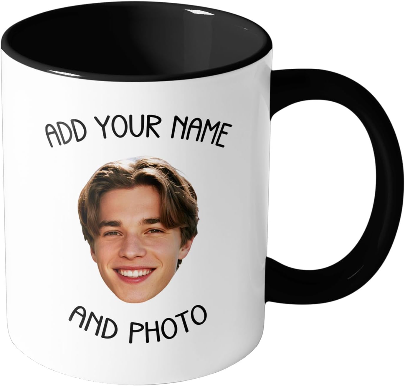 Custom Mug, Customized Photo Coffee Mug, Personalized 11 Oz Ceramic Mug with Text Photo, Taza Personalizadas for Men Women