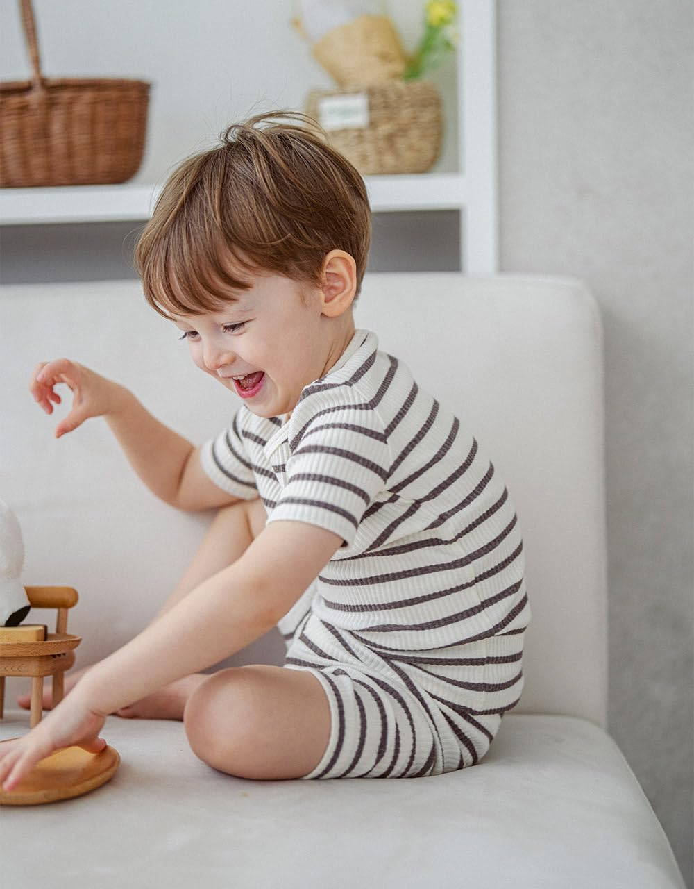 AVAUMA Baby Boys Girls Pajama Set 6M-7T Kids Cute Toddler Snug fit Pjs Cotton Sleepwear