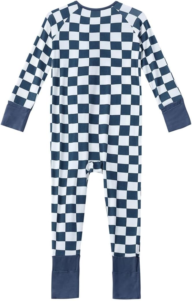 Baby Viscose from Bamboo Pajamas - Infant Boys Girls Footless Zippy Pjs Sleep 'N Play Clothes - One Piece Romper