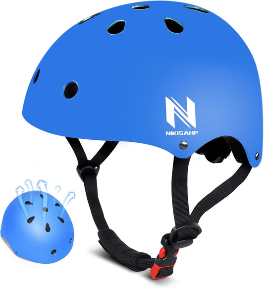 Kids Helmet for 2-3-5-8-14 Ages Girls and Boys, Ventilation and Impact Resistance Toddler Helmet for Multi-Sport Bicycle Scooter Inline Roller Skate and Skateboarding