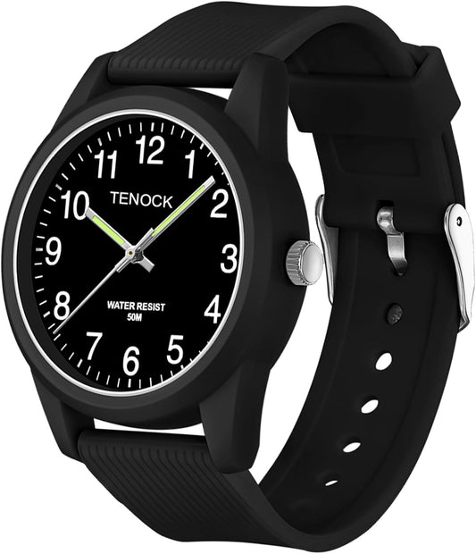 Kids Analog Watches for Girls Boys Watches with Soft Band Learning Time 50M Waterproof Children Watch Easy to Read for Ages 4-12 Kids Gift