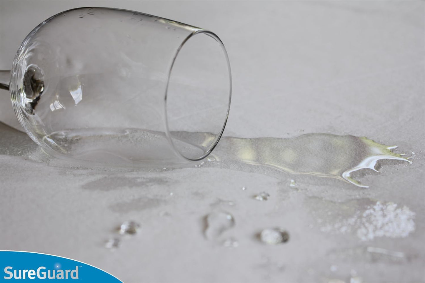 SureGuard Twin Extra Long (XL) Mattress Protector - 100% Waterproof, Hypoallergenic - Premium Fitted Cotton Cover - Smooth