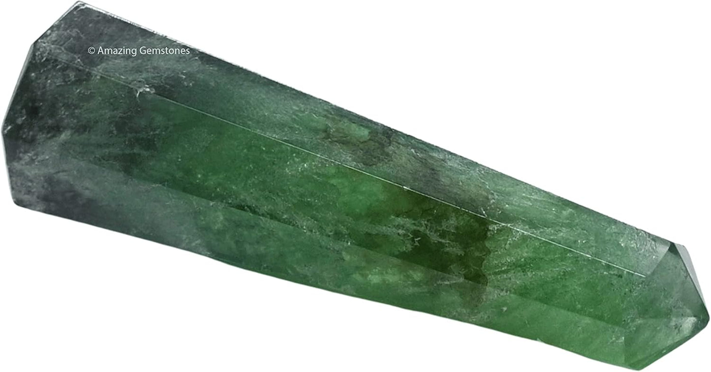 Amazing Gemstone Green Fluorite Crystal Towers - Natural Healing Crystal Point Obelisk for Reiki Healing and Crystal Grid (2 Inch to 3 Inch)