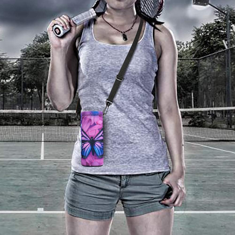 AUPET Water Bottle Carrier,Insulated Neoprene Water bottle Holder Bag Case Pouch Cover 1000ML or 750ML,Adjustable Shoulder Strap, Great for Stainless Steel and Plastic Bottles