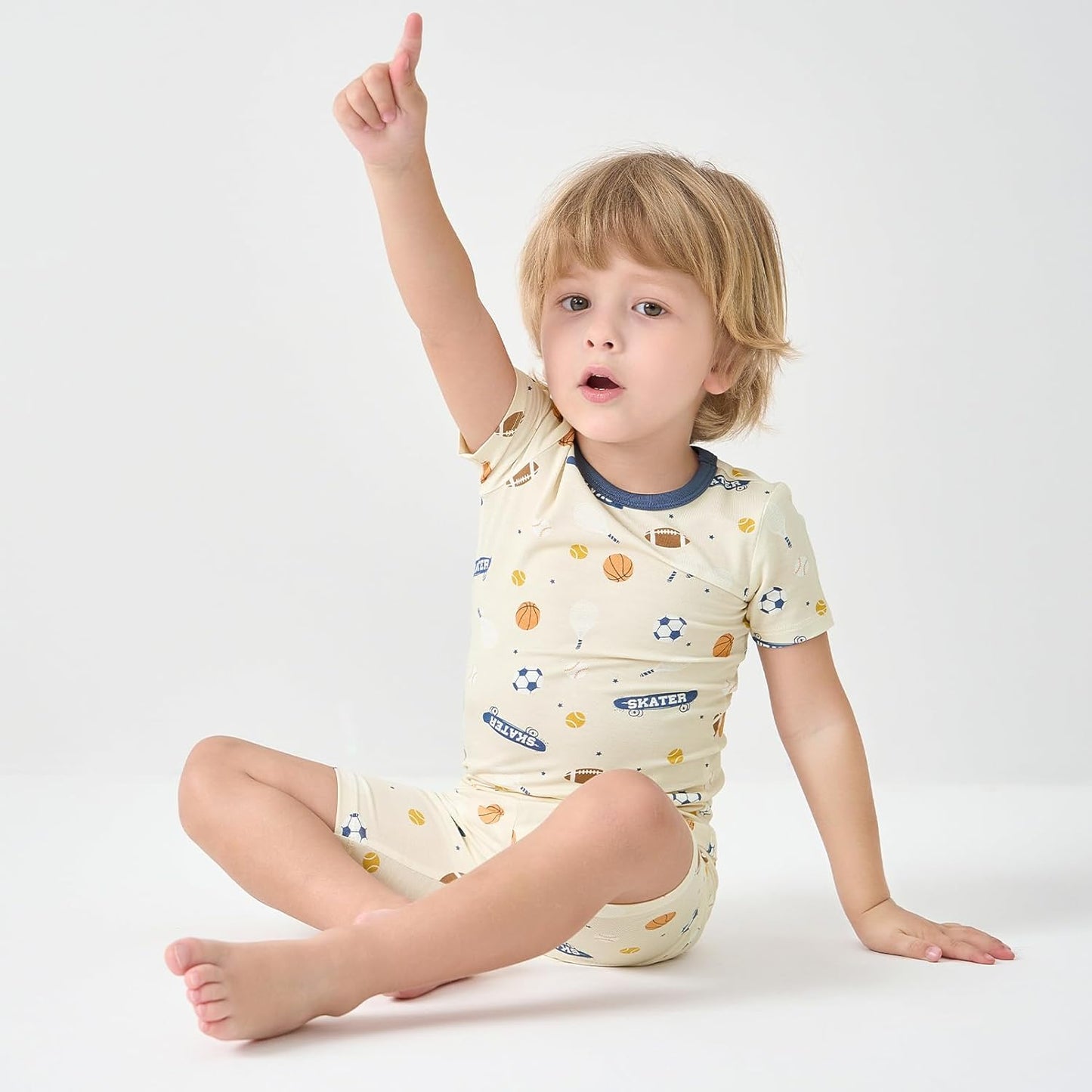 pureborn Baby Toddler Kids Viscose from Bamboo Pajamas Set Pjs 2pcs 18M-8Y