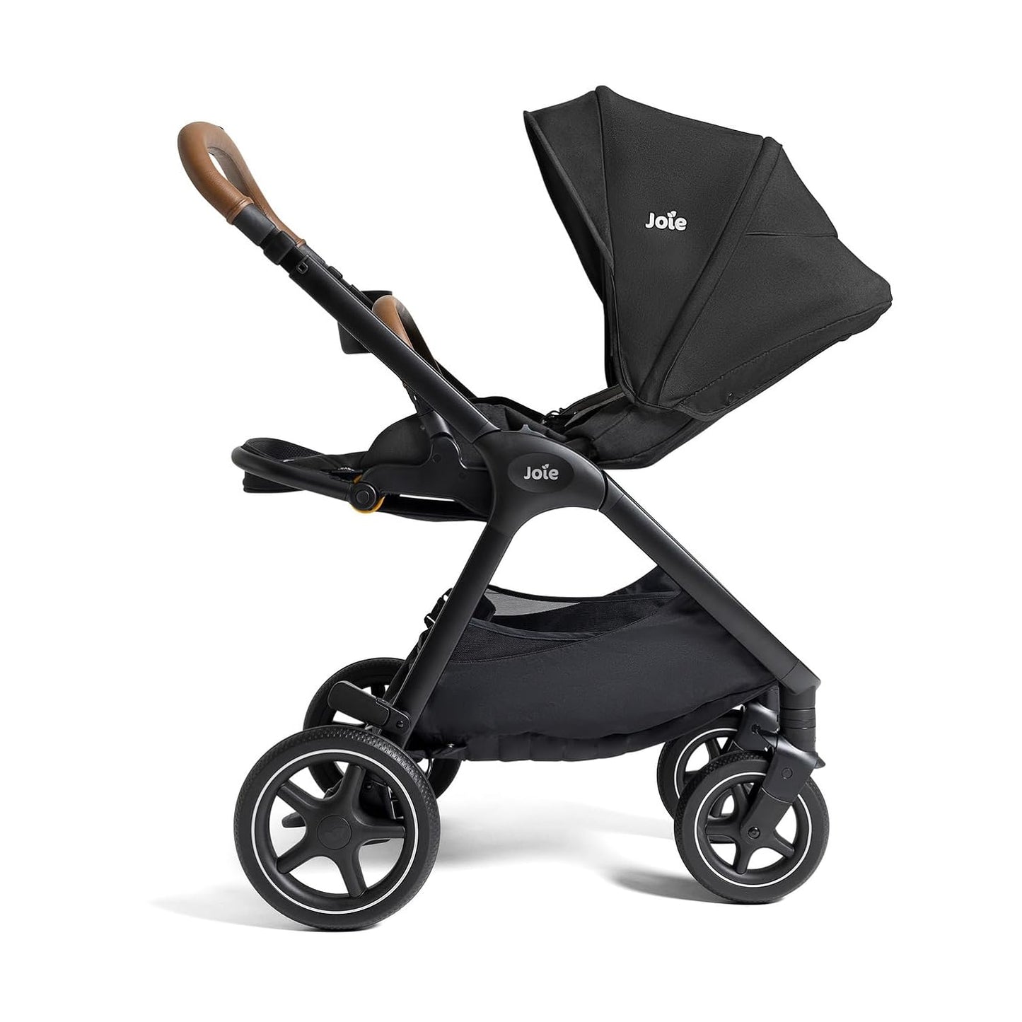 Joie, Kava 3-in-1 Stroller - Versatile, All-Wheel Suspension, Reversible Seat, Travel System Compatible and Detachable Crossbody Bag (Shale)